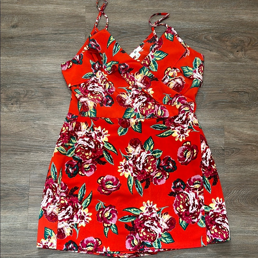 Floral Red Dress*Nordstrom*